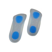 Bird & Cronin 50000844 Soft Line Silicone Foot Orthotics, 3-Quarter Insole, Clamshell Packaging, Large
