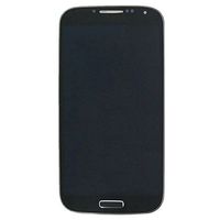 JUNXI Phone case Phone Cover LCD Display + Touch Panel with Frame for Galaxy S4 / i9500(Black) (Color : Black)
