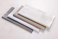 Green Atmos napkin 12 count 19" x 19"-100% cotton disposable napkin-eco friendly/biodegradable/birthday/marriages/events/conferences/special occasions/picnics (white)