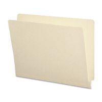 Smead End Tab File Folder, Shelf-Master Reinforced Straight-Cut Tab, Letter Size, Manila, 100 per Box (24110)