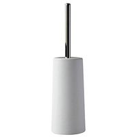 Liangxiang Stainless Steel Toilet Brush with Holder Bathroom Toilet Clean Set (Style-white)