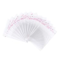 Elecrelive About 1000Pcs 2.8''x1.9'' Clear Resealable Cello Cellophane OPP Bags OPP Cello Bags OPP Poly Bags for Jewelry Candy Cookies Chocolate Decorative Wrappers