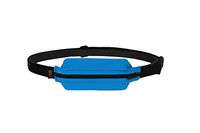 SPIbelt Diabetic Belt: Adult - No-Bounce, Discreet Belt with Hole for Insulin Pump or Other Medical Devices! (Turquoise with Black Zipper)