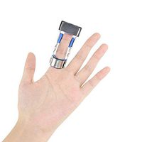 Hamkaw Finger Splint, Stainless Steel Finger Joint Orthosis, Finger Extension Splint for Trigger Finger Mallet Finger Broken Finger Post Operative Finger Brace Stabilizer Tenosynovitis