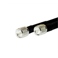 75 Feet Coax Jumper Cable UHF Male PL259 Both Ends 400 Ultra Flex Cable by ABR Industries