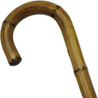 Men Crook Cane Genuine Manilla  -Affordable Gift! Item #HAR-9006800