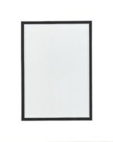 Pack of 32 8x10 WHITE/BLACK Double Mats Mattes for 5x7 photo with White Core Bevel Cut + Backing + Bags