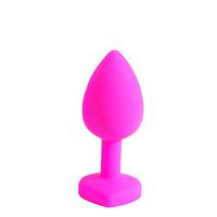 WENWING Funny Silicone Crystal Jewelry Heart Shaped Rhinestone Stopper Amal Plug Shower Enema B'ut.t Pùg Pocket Massager Trainer Sxx Toys Trainer