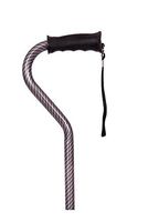 Essential Medical Supply Gentle Touch Offset Cane, Graphite