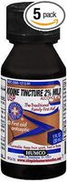 Humco Iodine Tincture Mild 2% Mild USP - 1 oz, Pack of 5