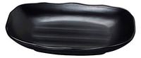 Yanco BP-2207 Black pearl-1 New Rectangular Bowl, 7" Length, 4.5" Width, Melamine, Black Color with Matting Finish, Pack of 48