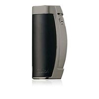 Colibri Enterprise 3 Triple-Jet Lighter (Black & Gunmetal)