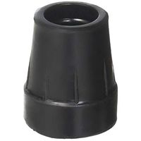 Brazos Walking Stick or Cane Medium Rubber Tip, 7/8 Inch