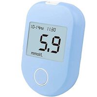 Timagebreze Glucose Monitor Kit Blood Sugar Test Kit Blood Glucose Meter with Strips(50) Lancets(50) Lancing Device Diabetes