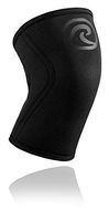 Rehband Rx Knee Support - 5mm - Carbon Black - Large - 1 Sleeve