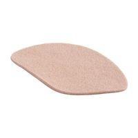 Steins 1/8” Adhesive Felt Metatarsal Scaphoid Arch #50 Foot Pads, Provides Firm Support, Reduces Pain and Pressure for Plantar Fascilitis, Flat Feet and High Arches, Men's, 100 Count