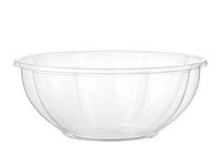 World Centric's Compostable 24 Ounce Clear PLA Salad Bowl (Package of 200)