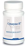 Biotics Research Cytozyme-H™ – Glandular Cardiovascular Support. Bovine Heart Concentrate, Promotes Muscular Support, Boosts Energy, SOD, Catalase, Potent Antioxidant Activity 60 Tabs