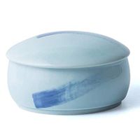 AXZHYX Bowl Bowl Cup Soup Bowl Rice Bowl Dessert Bowl Instant Noodle Bowl Steamed Egg Bowl Hotel Tableware Home Noodles Boiled Fish Soup Bowl (Color : Blue, Size : 9.35.8CM/32INCH)