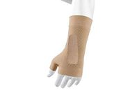 OS1st WS6 Performance Wrist Sleeve (Single Sleeve) for Carpal Tunnel Syndrome, Wrist Pain, Wrist Strain and Arthritis (Natural, Large)
