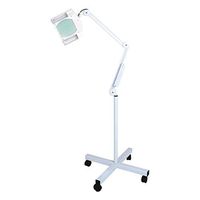 ElectroOptix Magnifying Lamp Beauty Lamp 5X Magnifying Glass Shadowless Cold Light Adjustable Angle Nail Tattoo Beauty,White