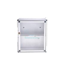 Zhangmeiren Convenience Service Box Large Capacity Small Family Medical Emergency Medicine Kit Household Medicine Storage Box Full Wall-Mounted Metal Texture Durable and Beautiful