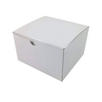Black Cat Avenue 5"x5"x3" White Gloss Gift Boxes 10 Count