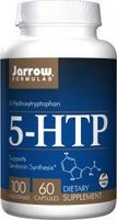 Jarrow Formulas 5 HTP, 100 milligrams 60 capsules. Pack of 12 bottles.