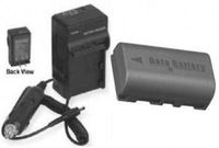 Battery + Charger for JVC GZMS120SUA, JVC GZMS120U, JVC GZ-MS130A, JVC GZMS130AUS, JVC GZ-MS130AUS