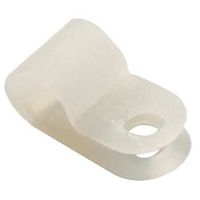 Cable Clamp, Nylon, 9/16 in, PK25