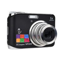 GE WM1050 10.1MP 5X Optical/5.7X Digital Zoom Camera (Black)