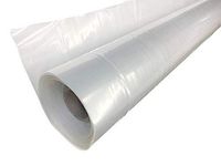A&A Green Store Greenhouse Plastic Film Clear Polyethylene Cover UV Resistant (15 ft Wide x 25 ft Long)