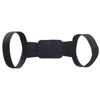 Humpback Back Support Belt,Adults Kids Humpback Corrector Invisible Shoulder Posture Belt (Black M)
