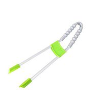 Combi-Reacher Trash Picker Helping Hand Ranger Tong Type Litterpicker Aluminum Alloy Long Ring Sanitation Trash Clips Household Pick Up Garbage Pliers Hand Clips Helping Hand (Color : A)