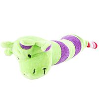 HENGSONG Cute Pet Plush Chew Toys Molar Squeaky Toy Stuffed Animal Plush Toy
