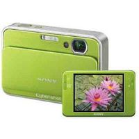 Sony Cybershot DSC-T2 8MP Digital Camera with 3x Optical Zoom (Green)