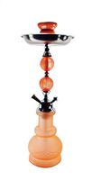 Zebra Smoke: Larry Neon Orange Hookah Egyptian Nargile Combo Pack