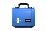 Outer Limit Supply Individual First Aid Kit (IFAK) - Waterproof, Crush Proof, HSA/FSA Eligible - Blue Case
