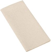 AmazonBasics Linen-Feel Napkin, Flat Pack, 14.5" x 14.5", Natural, 1000-Count