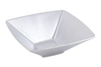 Bon Chef 9110PG Aluminum Pewter Glo Individual Four-Sided Bowl, 12 oz Capacity, 6-3/8" Length x 6-3/8" Width x 2-1/4" Height (Pack of 12)
