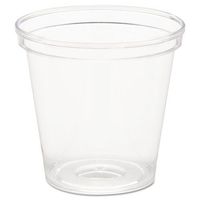 WNA Comet Plastic Portion/Shot Glass, 1 oz, Clear - Includes 50 packs of 50 each.