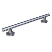 Keeney GB2023-36PC Recessed Flange Grab Bar 1.25 Dia x 36 In., Polished Chrome