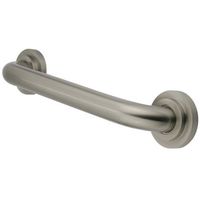 Kingston Brass DR414248 Designer Trimscape Manhattan Decor 24-Inch Grab Bar with 1.25-Inch Outer Diameter, Brushed Nickel