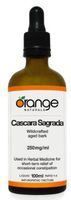 Cascara Sagrada 250mg/ml tincture (100mL) Brand: Orange Naturals