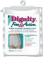 Free & Active Women'S Absorbent Washable Panty,Xl