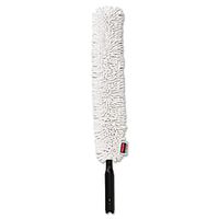 Rubbermaid Commercial HYGEN Q852WHI HYGEN Quick-Connect Flexible Dusting Wand, 28 3/8-Inch Handle