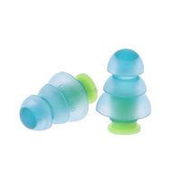 SAUJNN 1 Pair Silicone Earplugs Noise Cancelling Reusable Ear Plugs Hearing Protection Newest