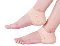 (4 pair) Silicon Pads for exfoliation of the feet Corn & Callus Remover Cushions/Foot Peel Mask Corn Remover Callous Removers For Feet Heel Protectors Cracked Heel Treatment