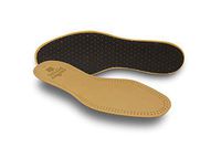 Pedag 102 Royal Vegetable Tanned Sheepskin Insole with Natural Active Carbon Filter, Slightly Padded with Latex Foam, Tan Leather, Women's 5