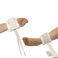 BIHIKI Control Limb Holder Restraint,2 PCS Medical Supplies Wrist Restraint Band for Bed, Prevent Restlessness Patient Caused Self Injury or Injury Others